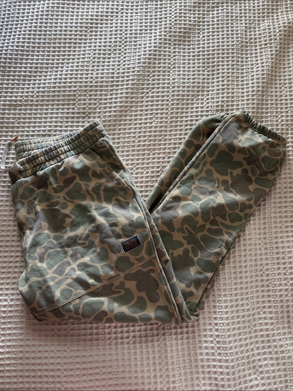 Women’s Camo Sweatpants - Olive Green